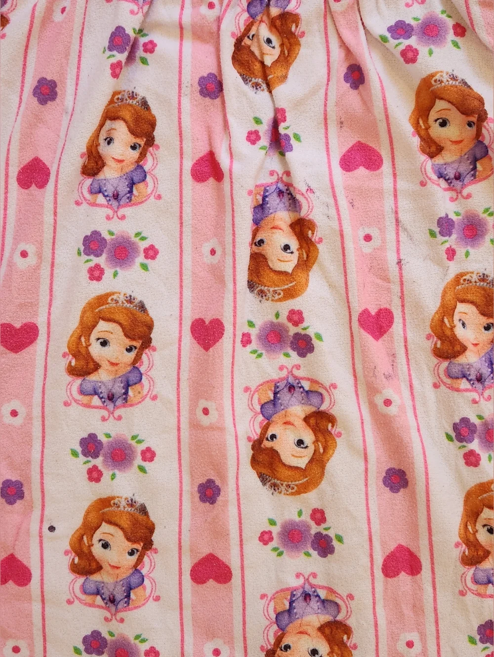 2014 Disney Princess Sofia the First 3T Flannel Nightgown PLAY - Picture 9 of 11
